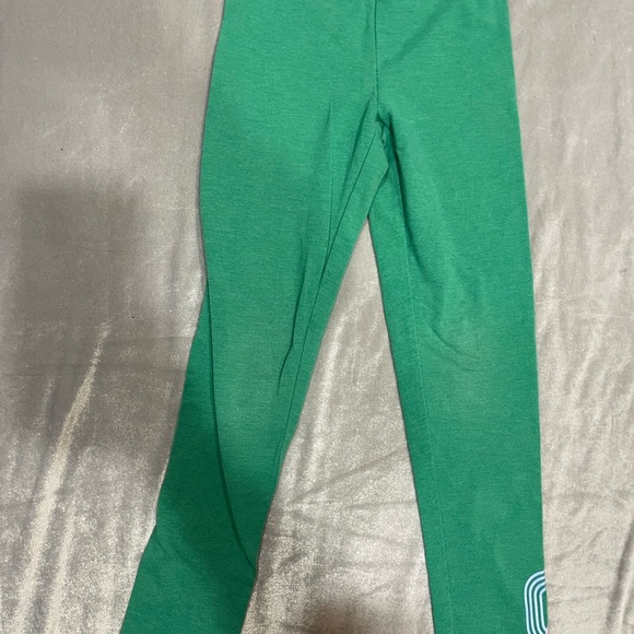 STATE Kids Leggings Set in Green, Floral Red, and Orange - Picture 8 of 9